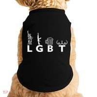 LGTB Lady Liberty Guns Beer Tits Funny Doggie Tank thumb 0