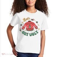 Lets Get Ugly Funny Christmas Kids T-Shirt thumb 2