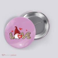 Love Gnome Valentines Day Button thumb 0