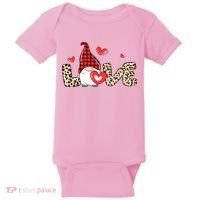 Love Gnome Valentines Day Baby Bodysuit thumb 0