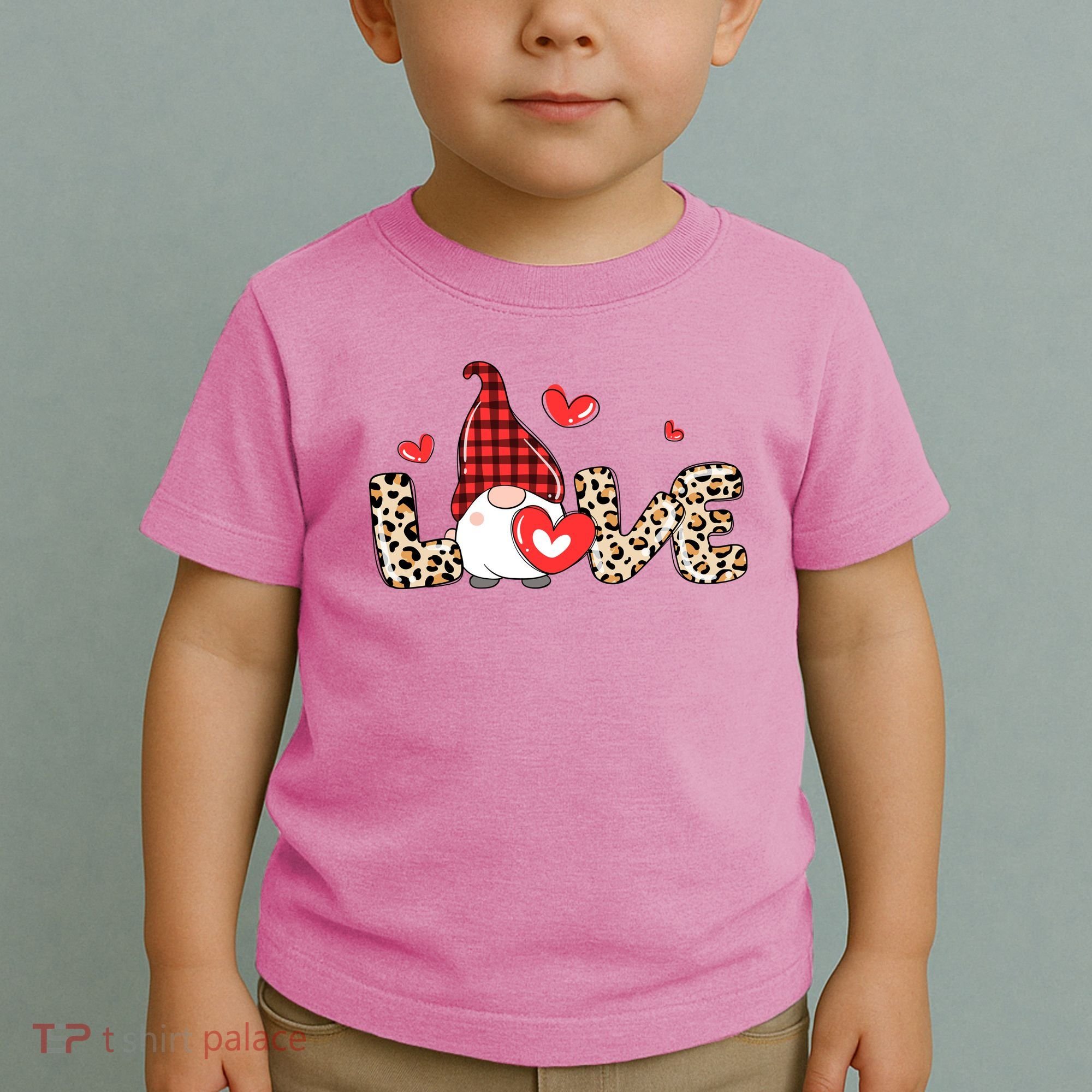 Love Gnome Valentines Day Toddler T-Shirt