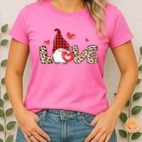 Love Gnome Valentines Day Women's T-Shirt thumb 2