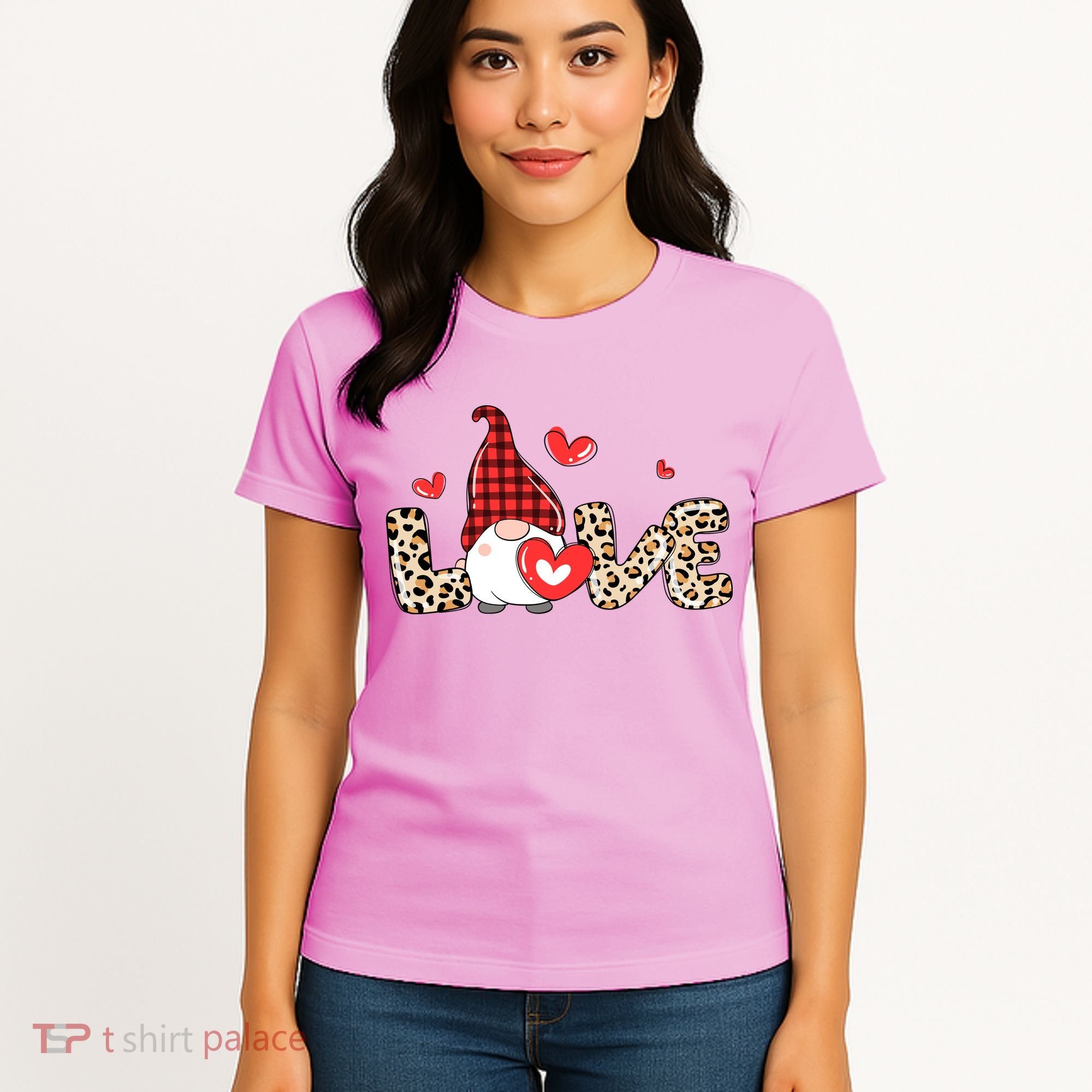 Love Gnome Valentines Day Women's T-Shirt