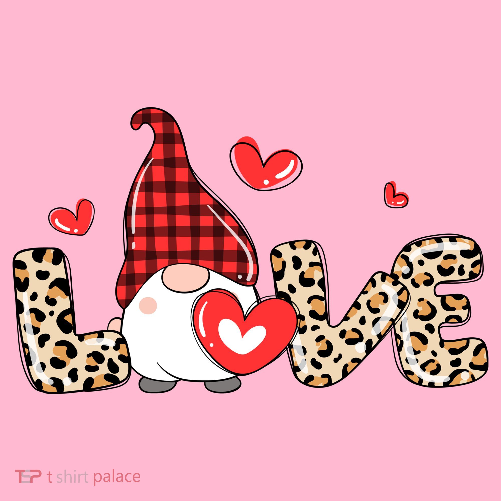 Love Gnome Valentines Day Women's T-Shirt