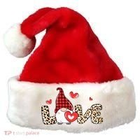 Love Gnome Valentines Day Santa Hat thumb 0