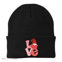 Love Gnome Valentines Day Cute Gift Beanie thumb 0
