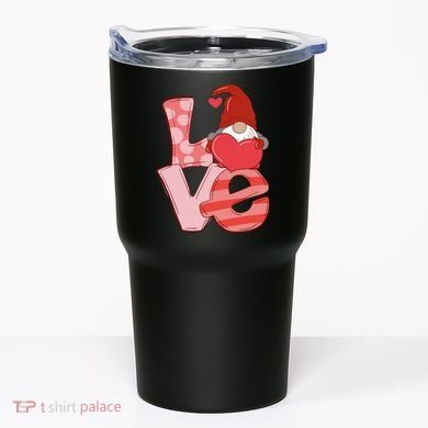 Love Gnome Valentines Day Cute Gift Tumbler