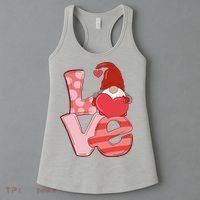 Love Gnome Valentines Day Cute Gift Women's Tank Top thumb 3