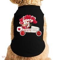 Love Gnome Valentines Day Heart Doggie Tank thumb 0