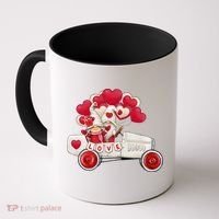 Love Gnome Valentines Day Heart Coffee Mug thumb 0