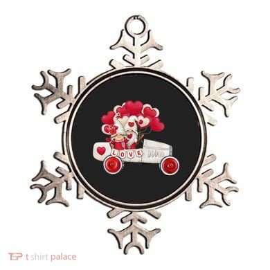 Love Gnome Valentines Day Heart Ornament