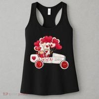 Love Gnome Valentines Day Heart Women's Tank Top thumb 3