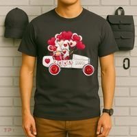 Love Gnome Valentines Day Heart T-Shirt thumb 6