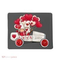 Love Gnome Valentines Day Heart Mousepad thumb 0