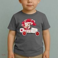 Love Gnome Valentines Day Heart Toddler T-Shirt thumb 2