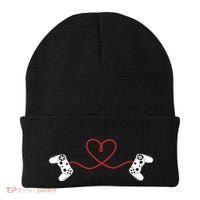 Love Gaming Video Game Players Gamer Cool Gift Beanie thumb 0