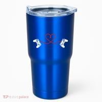 Love Gaming Video Game Players Gamer Cool Gift Tumbler thumb 0