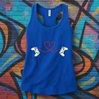 Love Gaming Video Game Players Gamer Cool Gift Women's Tank Top thumb 3