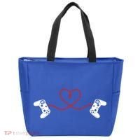 Love Gaming Video Game Players Gamer Cool Gift Tote Bag thumb 0