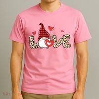 Love Gnome Valentine Heart T-Shirt thumb 3