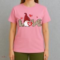 Love Gnome Valentine Heart T-Shirt thumb 4