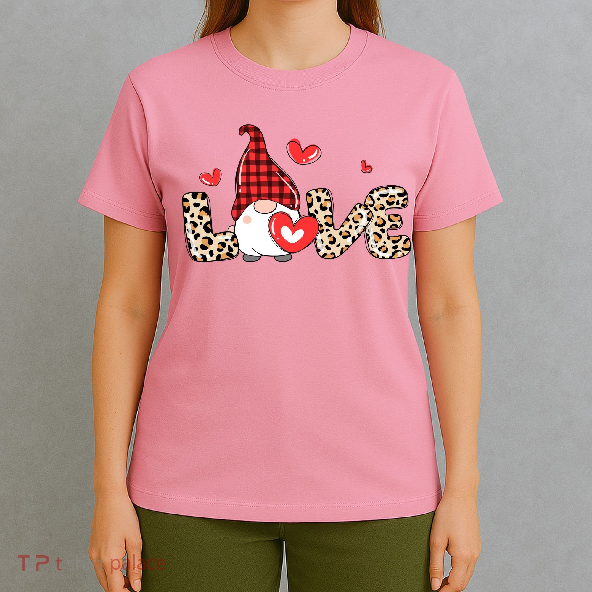 Love Gnome Valentine Heart T-Shirt