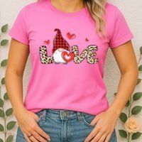 Love Gnome Valentine Heart Women's T-Shirt thumb 2