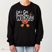Lets Get Wicked Halloween Spooky Women's Sweatshirt thumb 0