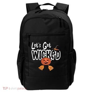 Lets Get Wicked Halloween Spooky Backpack