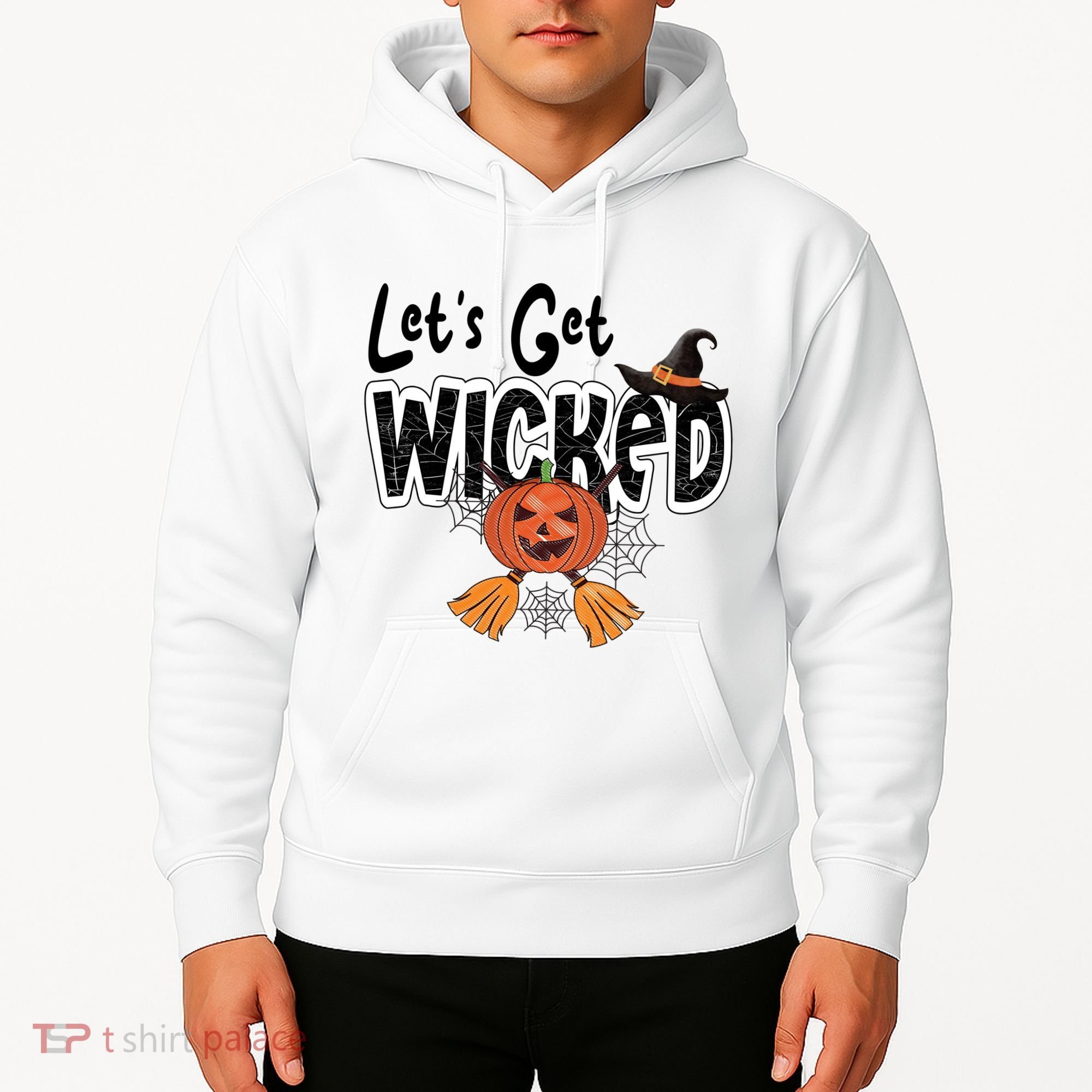 Lets Get Wicked Halloween Spooky Hoodie