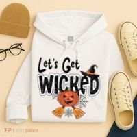 Lets Get Wicked Halloween Spooky Hoodie thumb 4