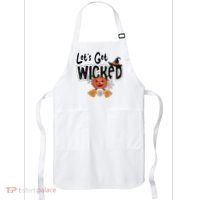 Lets Get Wicked Halloween Spooky Apron thumb 0