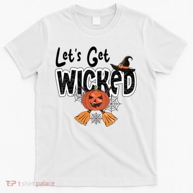 Lets Get Wicked Halloween Spooky T-Shirt