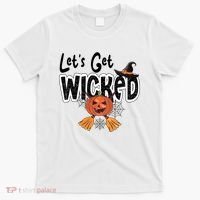 Lets Get Wicked Halloween Spooky T-Shirt thumb 0
