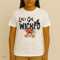 Lets Get Wicked Halloween Spooky T-Shirt thumb 4