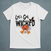 Lets Get Wicked Halloween Spooky T-Shirt thumb 5