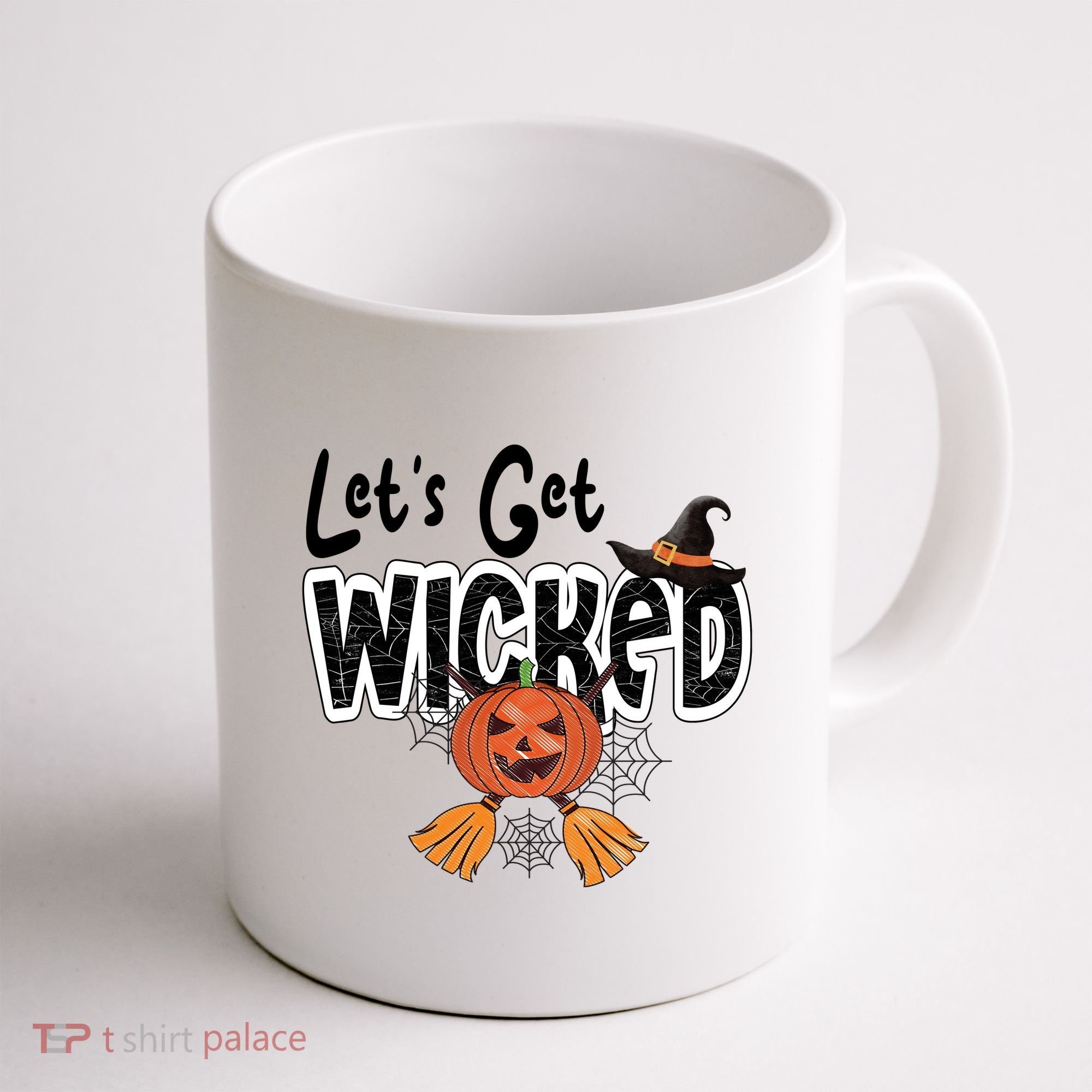 Lets Get Wicked Halloween Spooky Coffee Mug