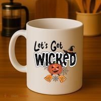 Lets Get Wicked Halloween Spooky Coffee Mug thumb 4