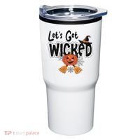 Lets Get Wicked Halloween Spooky Tumbler thumb 0