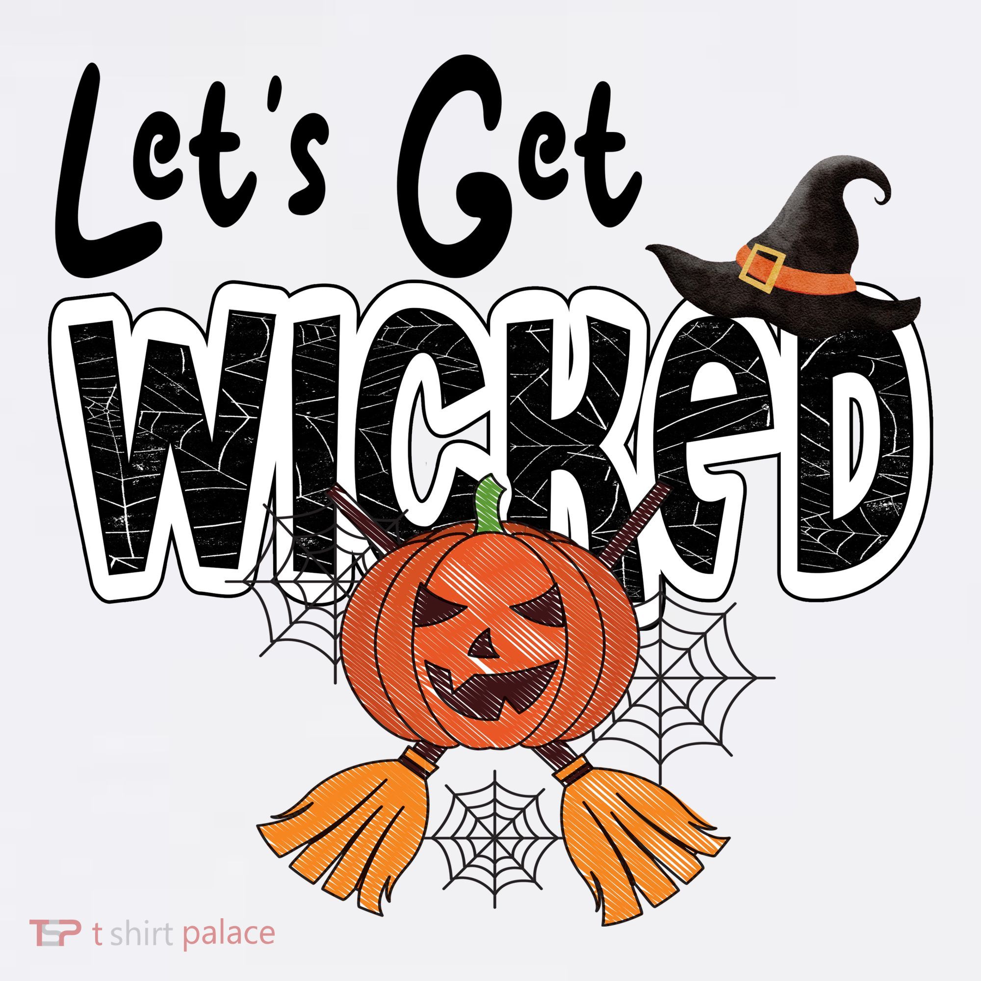 Lets Get Wicked Halloween Spooky Mousepad