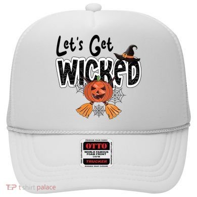 Lets Get Wicked Halloween Spooky Hat