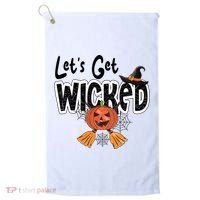 Lets Get Wicked Halloween Spooky Golf Towel thumb 0