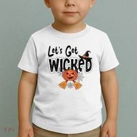 Lets Get Wicked Halloween Spooky Toddler T-Shirt thumb 2