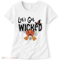 Lets Get Wicked Halloween Spooky Women's T-Shirt thumb 0