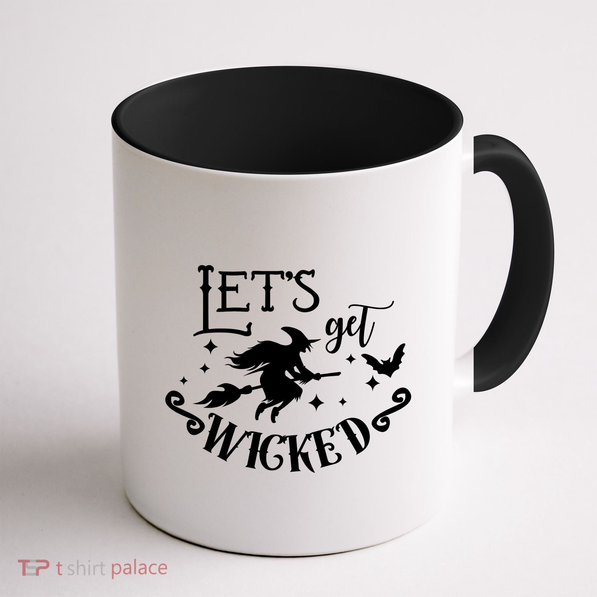Lets Get Wicked Halloween Witch Funny Coffee Mug