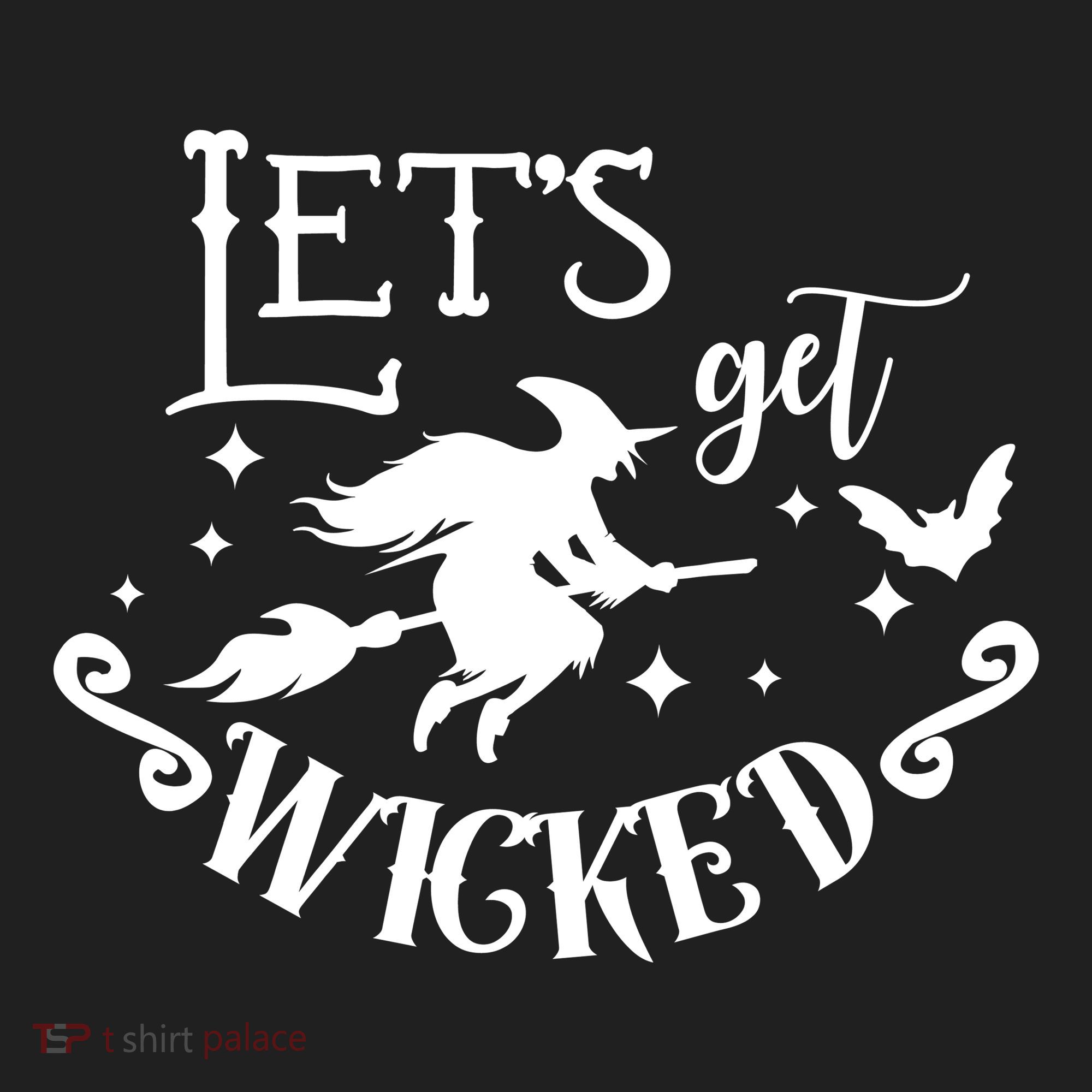 Lets Get Wicked Halloween Witch Funny Beanie