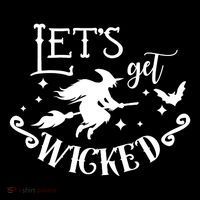 Lets Get Wicked Halloween Witch Funny Ornament thumb 1
