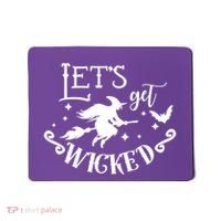 Lets Get Wicked Halloween Witch Funny Mousepad thumb 0