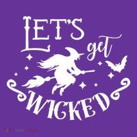 Lets Get Wicked Halloween Witch Funny Toddler Hoodie thumb 2