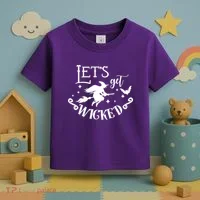 Lets Get Wicked Halloween Witch Funny Toddler T-Shirt thumb 3